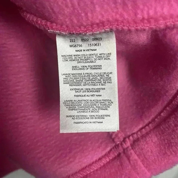 Columbia Benton Springs 2 fleece jacket youth large pink NEW - Picture 4 of 5